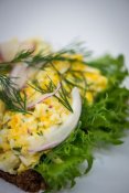 Smørbrød med husets eggesalat